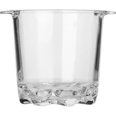 Ice container “Polka” glass 0.75l D=12,H=12.5,B=15cm clear.