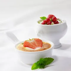 Кокотница «Миниатюра» фарфор 20мл D=6,H=2,L=10см белый, изображение 2