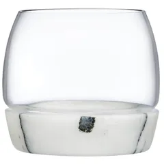 Old fashion “Chil” chrome glass 300ml D=90,H=83mm clear, white