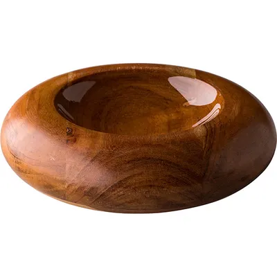 Тарелка «Ро Дизайн Бай Кевала» для презентаций дуб 125мл D=17,H=5см древесн., Цвет: Древесный, Диаметр (мм): 170