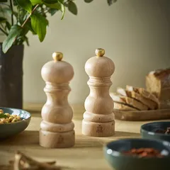 Мельница для перца «Париж Ю Селект» металлический механизм бук ,H=15см св. дерево, изображение 3