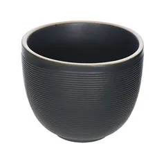 Стакан для горячих напитков «Галлоуэй» керамика 200мл D=80,H=65мм черный