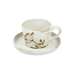 Блюдце «Фенхель» фарфор D=111,H=13мм белый, изображение 3