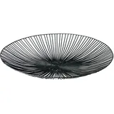 Ваза для фруктов металл D=50,H=7см черный