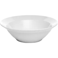 Salad bowl “Collage” porcelain 0.5l D=20cm white