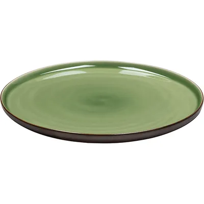 Тарелка «Сейдж» фарфор D=27см зелен.,бронз., Диаметр (мм): 270, изображение 14
