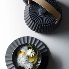 Пиала для чая «Пекое» керамика 135мл D=92,H=62мм черный, изображение 2