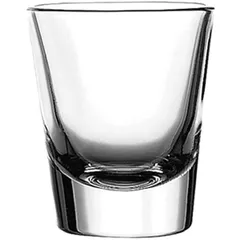 Low glass “Boston shot”  glass  45 ml  D=48, H=53mm  clear.