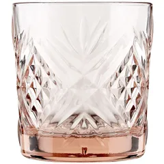 Old fashion "Salzburg" glass 300ml D=86,H=96mm pink.