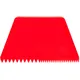 Шпатель кондитерский[10шт] пластик ,H=35,L=220,B=135мм красный