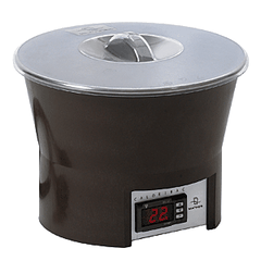 Food warmer for chocolate (+25+90C)  plastic, nylon  3.5 l  D=27, H=19, L=20, B=21cm  200w  brown, gray