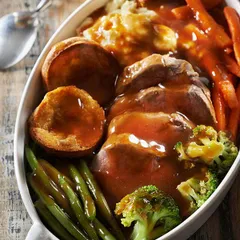 Блюдо «Бель Кузин» овальное с ручками фарфор 350мл ,H=35,L=200,B=125мм белый, изображение 3