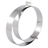 Кольцо раздвижное сталь нерж. D=18/36,H=5см металлич.