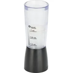 Джиггер 30/45 мл с делениями пластик D=40,H=114мм черный,прозр., изображение 2