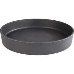 Round serving dish “Slate Rock”  plastic  D=330, H=55mm  black