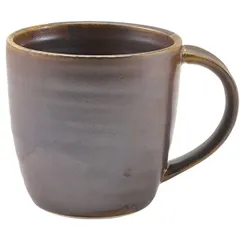 Mug “Rustic Copper” porcelain 320ml brown,red