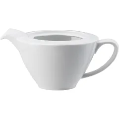 Чайник заварочный «Меш Вайт» без крышки фарфор 400мл белый