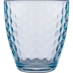 Old fashion "Enjoy" glass 280ml D=81,H=87mm blue.