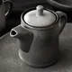 Чайник заварочный «Млечный путь» фарфор 0,5л черный,белый, изображение 3