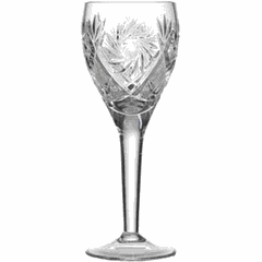 Wine glass crystal 160ml D=55,H=200mm clear.