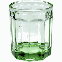 Олд фэшн стекло 220мл D=75,H=90мм зелен.,прозр.