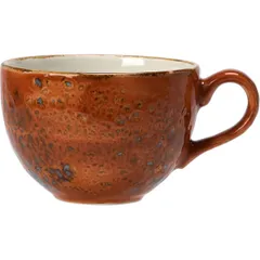 Coffee cup “Kraft Terracotta”  porcelain  85ml  D=65,H=50,L=85mm terracotta