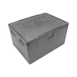 Термоконтейнер «Лайт» до 30 кг полипроп. 131л ,H=45,L=80,B=60см черный