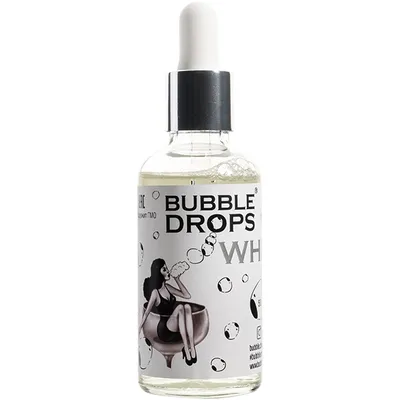 Пенообразователь пищевой «Bubble Drops White» стекло 50мл D=37,H=92мм