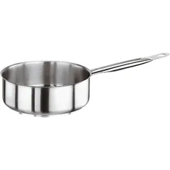 Sauté pan stainless steel 9.2 l D=32,H=11,L=68cm metal.