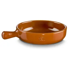 Сковорода для  запекания керамика 1,85л D=250,H=65мм коричнев.