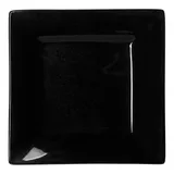 Тарелка «Кунстверк» квадратная фарфор ,H=15,L=210,B=210мм черный