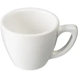 Чашка кофейная «Пур-Амор» фарфор 80мл D=66/40,H=55,L=90мм белый
