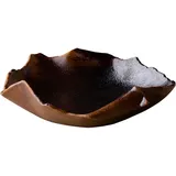 Salad bowl “Ro Design Bai Erbisi”  porcelain  D=30cm  brown.