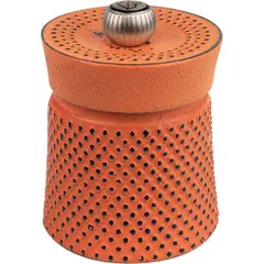 Мельница для перца «Бали» чугун ,H=8см оранжев.