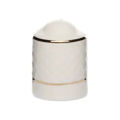 Перечница «Афродита» фарфор 60мл D=4,H=6см белый,золотой