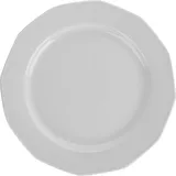Тарелка «Меркури» мелкая фарфор D=25см белый