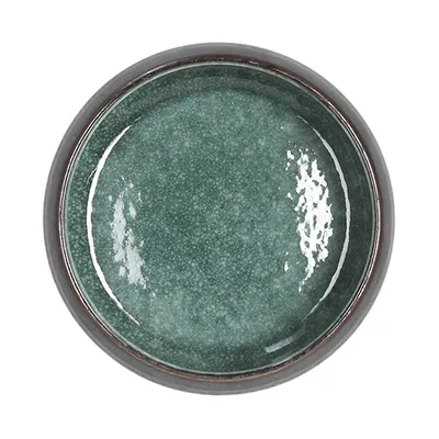Салатник «Эллипс» керамика D=12,H=4см коричнев.,зелен., изображение 2