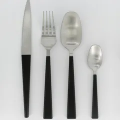 Нож для стейка «Трапе» сталь нерж.,пластик ,L=230/110,B=17мм металлич.,металлич., изображение 4