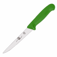 Boning knife  steel, plastic  L=130, B=45mm  green, metal.