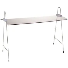 Экран защитный для буфетной станции для охлаждения акрил,сталь нерж. ,H=60,L=74,5,B=42см прозр.