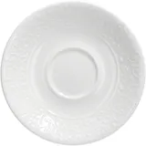 Блюдце «Жасмин» фарфор D=11,5см белый