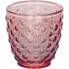 Old fashion “Bolle” glass 300ml D=86,H=91mm pink.