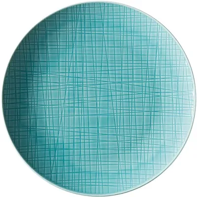 Тарелка мелкая фарфор D=21см синий