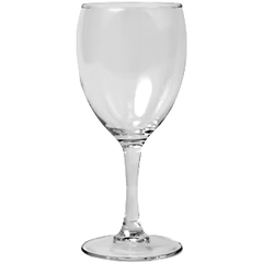 Wine glass “Elegance” glass 245ml D=69/75,H=166mm clear.