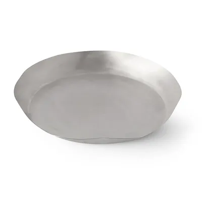 Блюдо для морепродуктов «Арго» с неровными краями алюмин. D=350,H=45мм серебрист.