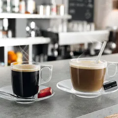 Кружка «Волюто» стекло 220мл D=107,H=71мм прозр., изображение 2