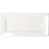 Блюдо «Кунстверк» прямоугольное фарфор ,H=11,L=200,B=100мм белый