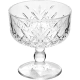 Ice cream bowl “Timeless” glass 275ml D=98,H=102.5mm clear.