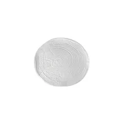 Тарелка «Арбре» фарфор D=16см белый,матовый