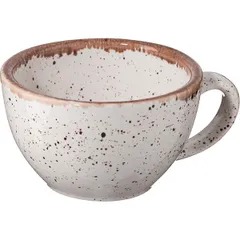 Чашка чайная «Пунто Бьянка» фарфор 300мл D=11,H=7см белый,черный, изображение 3